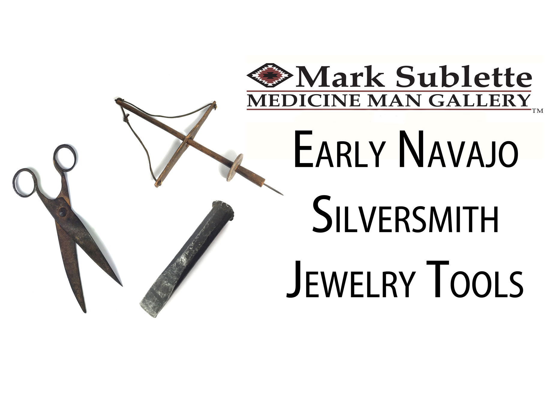 Native American Jewelry: How to identify early Navajo Silversmith Jewelry  Tools – Canyon Road Arts