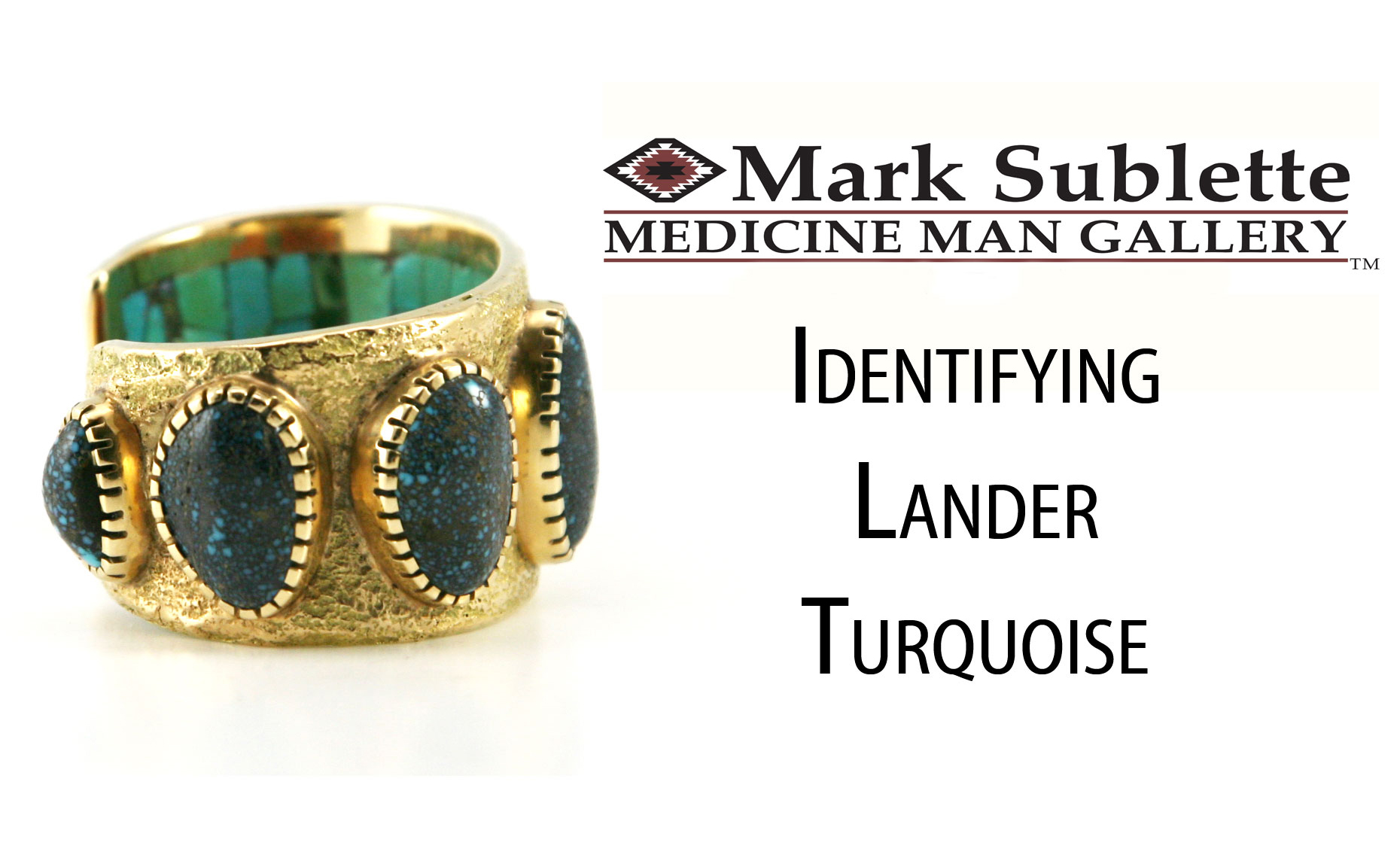 Indian Jewelry: How to identify and date Lander Turquoise in Native American Jewelry