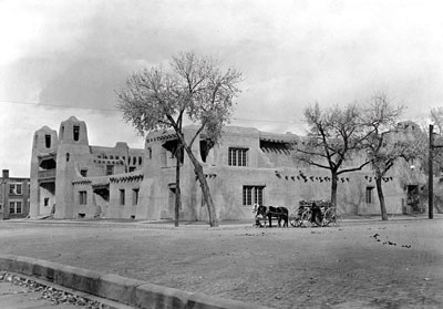 Fine Arts Museum, Museum of New Mexico, Santa Fe, NM, c. 1917
